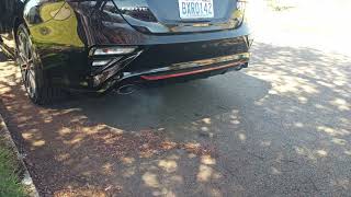 2021 Forte GT Mods Part III resonator delete and axle back exhaust [upl. by Adiehsar]