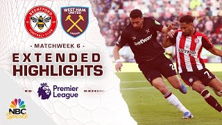 Brentford v West Ham United  PREMIER LEAGUE HIGHLIGHTS  9282024  NBC Sports [upl. by Ellene]