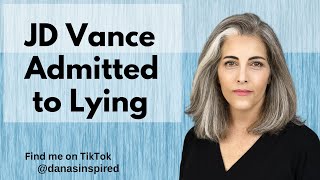 👉 JD Vance admitted to manufacturing a crisis [upl. by Yaya]