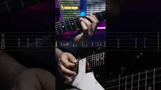 SCORPIONS quotRock you like a hurricanequot guitar tutorial lesson TAB [upl. by Enillebyam]