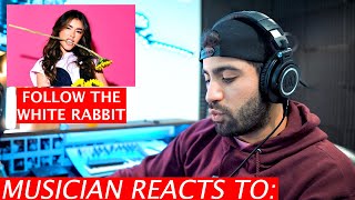 Follow The White Rabbit  Madison Beer  Musicians Reaction [upl. by Oleusnoc]