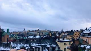 Skaraborgs flygflottilj  Julgran över Gamla Stan Stockholm [upl. by Analem579]