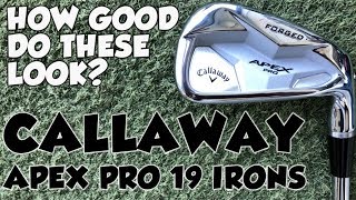 CALLAWAY APEX PRO 19 IRONS [upl. by Ire551]