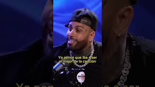 Nicky Jam ENTREVISTA a Arcangel 2024 😂 SHORTS [upl. by Aitram]