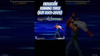 EVOLUCIÓN RUNNING THREE KOF 20012003 viralshort fyp kof arcadegameskof [upl. by Swehttam]