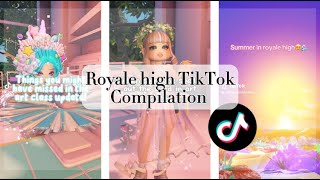 NEW Royale High Tik Tok Compilation🌺☀️🌊 [upl. by Shay]