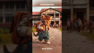 Cute cats struggle for life  Kittu के जीवन का कठिन सफर  Poor to rich struggle story shorts [upl. by Anrahc]