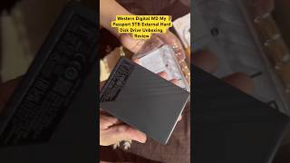 Western Digital WD My Passport 5TB External Hard Disk Drive Unboxing Review shorts viral fyp fy [upl. by Coltson]