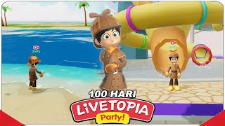 100 Hari di Livetopia Party tapi gw jadi Detektif [upl. by Acinod]