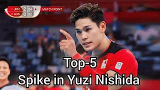 Yuzi nishida the world best Volleyball player 🏐♥️ [upl. by Yelrebma]