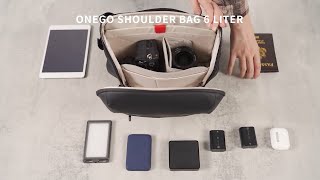 원고 슬링백 6L 사용팁 PGYTECH OneGo Shoulder Bag 6L Tips and tutorials [upl. by Nealson126]