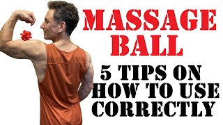 5 Tips For Trigger Point amp Myofascial Release with Balls [upl. by Tybald215]