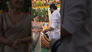 Samyuktha Menon New Movie Opening  Rana samyukthamenon  NTVENT [upl. by Aruasor763]