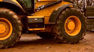 Cat® Backhoe Loader F Series SideShift in the dirt [upl. by Yunick518]