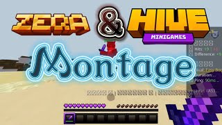 ZEQA amp HIVE【Minecraft】Montage [upl. by Edaw537]