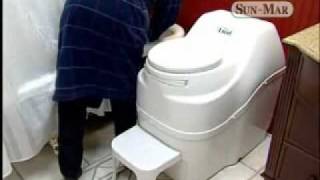 SunMar Composting Toilets  No Water No Plumbing connections needed No Oder [upl. by Anawik]