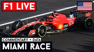 🔴F1 LIVE  Miami GP RACE  Live Timing  Commentary [upl. by Torr]