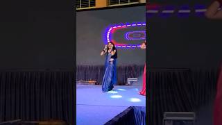 Girls are fire 🔥 on stage dance colllege university function program shorts [upl. by Euqinor]