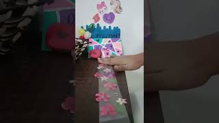 Diy Bookmark with flowers 🌸🌹🌸🌸🌸 [upl. by Nnep]