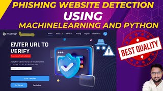 Detection of Phishing Websites Using Machine Learning  Python Final Year IEEE Project 2023 [upl. by Parry]