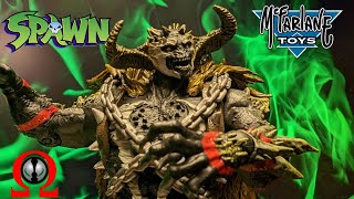 Omega Spawn Unboxing amp Review of the 7quot Scale McFarlane Toys Action Figure Megafig [upl. by Skricki]