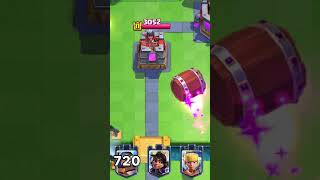 Evo Goblin Barrel Vs Tower Troops 🥇 [upl. by Eirod110]