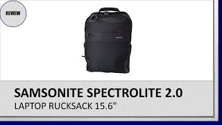 Review Samsonite Spectrolite 20 Laptop Rucksack [upl. by Dennison840]