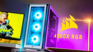 Theyre BACK  CORSAIR 4000X RGB Case Review [upl. by Koss]