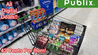 PUBLIX GROCERY DEALS FOR 814 820 815821 EASY ALL DIGITAL GROCERY DEALS [upl. by Yvor]