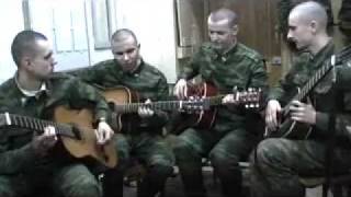 Russian soldiers play the guitar  Русские солдаты играют на гитаре [upl. by Alameda]