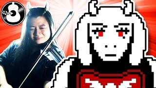 Undertale  Heartache Violin Rock RemixCover  String Player Gamer [upl. by Padegs]