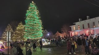 Geneseo set to debut new Christmas tree [upl. by Johnette536]