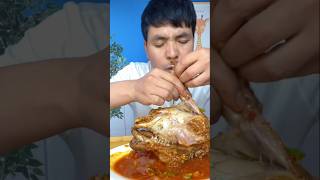 Lets have Whole Sheep Head to Eat Do you want to eat it  asmr mukbang viral [upl. by Enautna573]