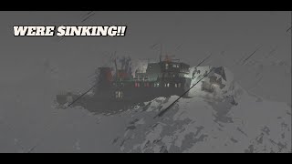 Transporting a ferry through rough seas [upl. by Fiedling]