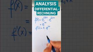 ERSTE ABLEITUNG BILDEN youtubeshorts mathematics analysis differentiation ableitung shorts [upl. by Philbert]