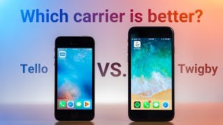 Tello vs Twigby  Prepaid Carrier Comparison [upl. by Jarietta]