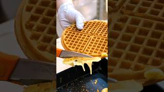 미친 크림폭탄 초코칩 와플  Crazy Cream Bomb Chocolate Chip Waffles  Korean Street Food [upl. by Pillsbury]