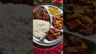 ଆଜିର Veg lunch thali youtubeshorts recipe odiarecipe viralvideo shorts newsong foodytshots [upl. by Trebo]