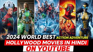 Top 10 New SciFi amp Action Hollywood Movies On YouTube In Hindi  2024 Hollywood Movies in Hindi [upl. by Jotham392]