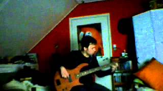 Bryan Adams  Here I Am instrumental bass cover by Tim Hahury [upl. by Sixela788]