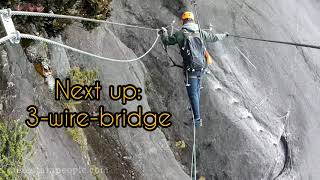 Mount Kinabalu Via Ferrata  Asia’s First amp World’s Highest Via Ferrata  Lows Peak Circuit [upl. by Otsuj]