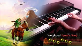 The Legend of Zelda  Eponas Song  Jazz Piano [upl. by Odlavso934]