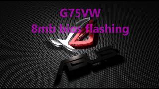 Asus G75vw  Reconstructing and programming bios  ChrizzyReviews [upl. by Ahsetal]