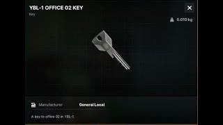 YBL 1 Office 02 Key  Key Guide  Gray Zone Warfare [upl. by Mag]