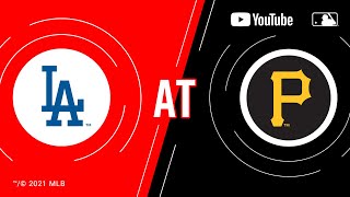 Dodgers at Pirates  MLB Game of the Week Live on YouTube [upl. by Wiseman125]