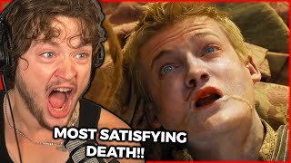 JOFFERYS DEATH REACTION Game of Thrones S4E2 Reaction [upl. by Gilmer]