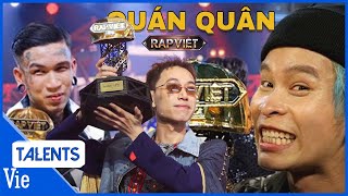 Playlist tổng hợp QUÁN QUÂN 3 Mùa Rap Việt  Double2T Seachains Dế Choắt ai nghe cũng nghiện [upl. by Silevi606]