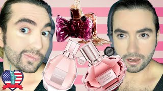 Which Flowerbomb ViktorampRolf perfume review and ranking Dew 2020 Nectar and BonBon [upl. by Ramahs]