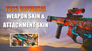 Dynamic Entry Bundle Y8S3 Seasonal Universal WEAPON SKIN  Attachment Skin  INGAME Showcase  R6 [upl. by Elora]