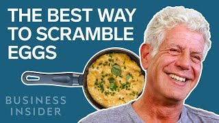 Anthony Bourdain The best way to cook scrambled eggs [upl. by Yttisahc]